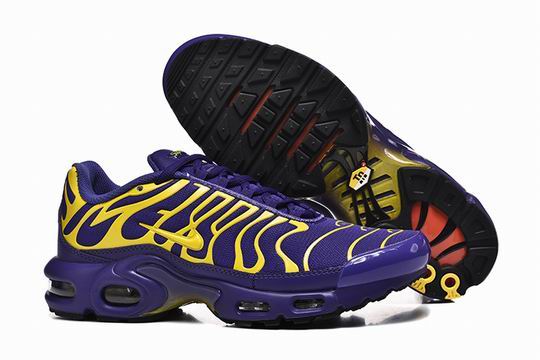 (image for) Nike Air Max Plus Purple Yellow Men's TN Shoes-131